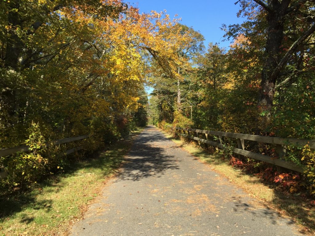 Biking New England Bike paths make for easy and beautiful cycling