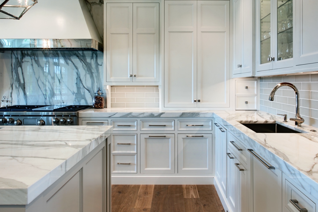 white-on-white kitchen