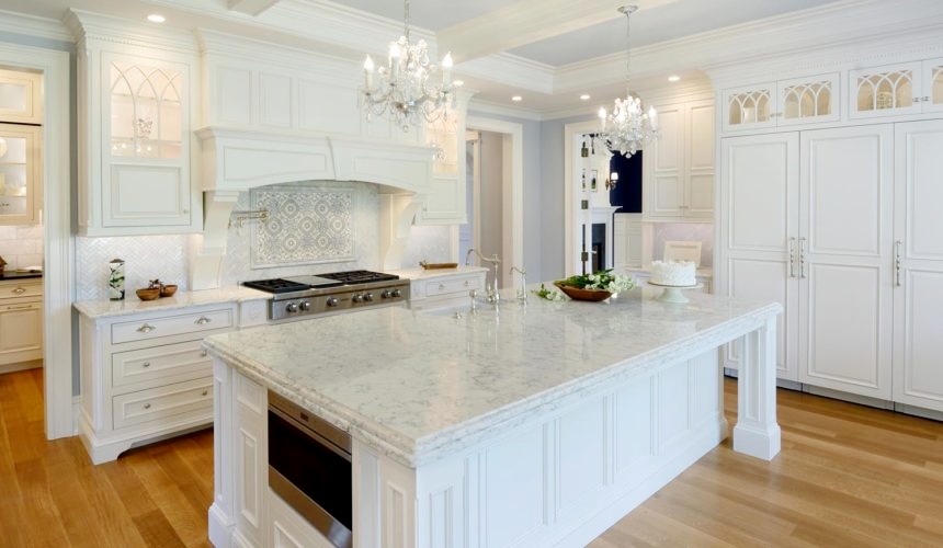 white-on-white kitchen