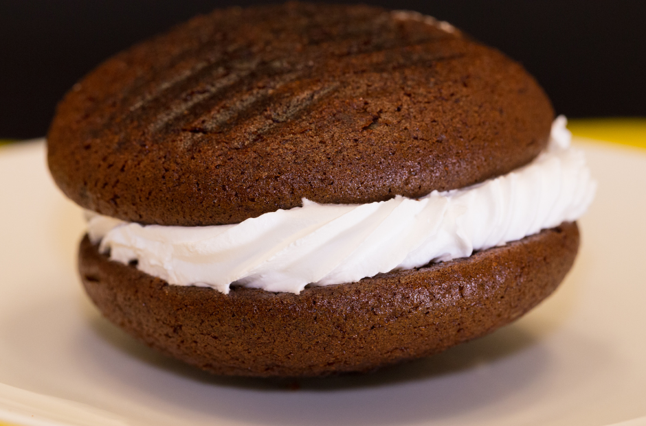 Close-up image of a whoopie pie